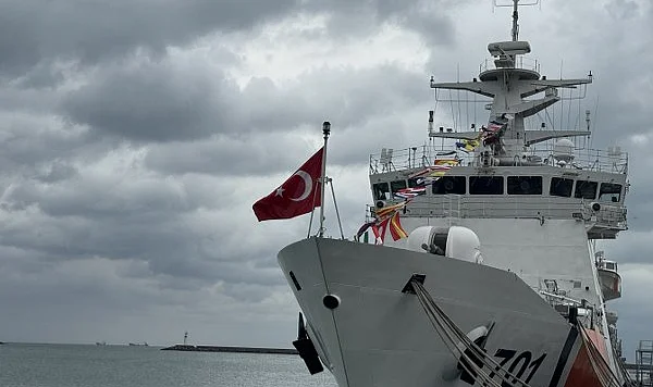 Samsun'da TCSG-Dost Gemisi Ziyarete Açıldı