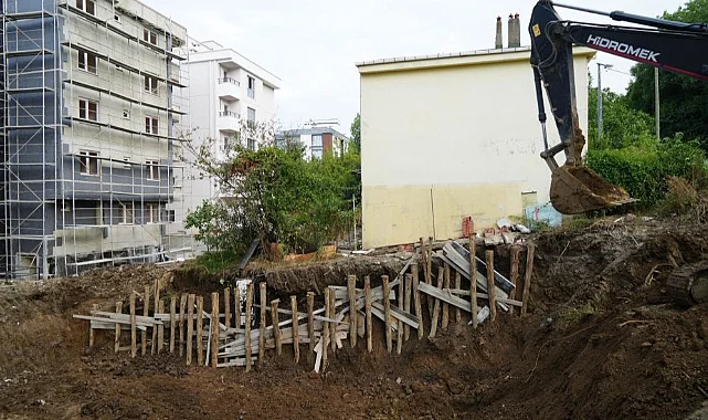 Samsun'da Temel Kazısı Gerginliği: Evde Çatlaklar Oluştu