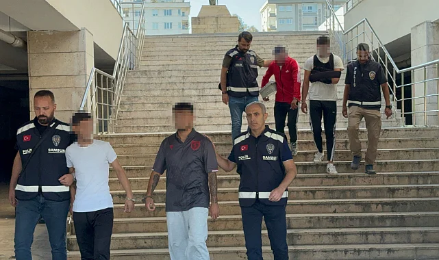 Samsun’da Uyuşturucu Ticaretine 4 Tutuklama