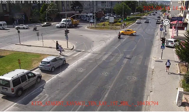 Samsun'daki Trafik Kazaları KGYS Kameralarına Yansıdı