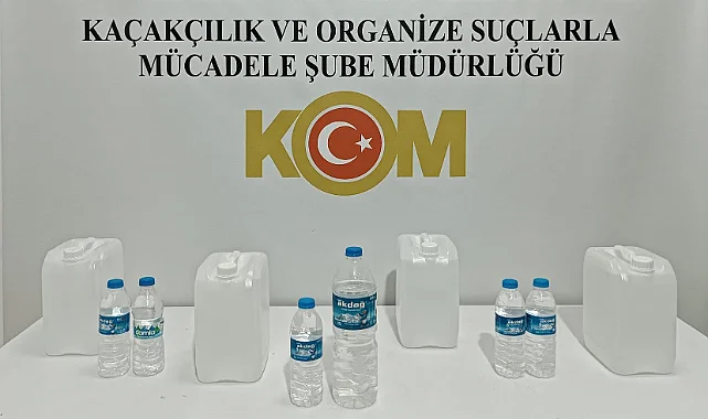 Samsun'da Sahte İçki Operasyonu: 20 Litre Etil Alkol Ele Geçirildi