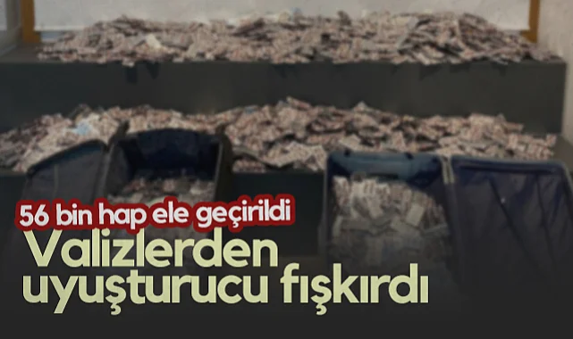 Samsun Otogar'da Uyuşturucu Operasyonu: 56 Bin Hap Ele Geçirildi