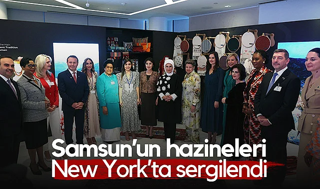Samsun’un Hazineleri New York’ta Sergilendi