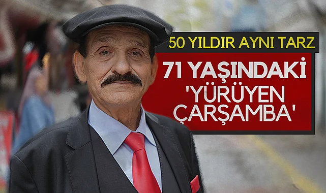 Samsun'un 'Yürüyen Çarşamba'sı Tarzıyla Göz Dolduruyor