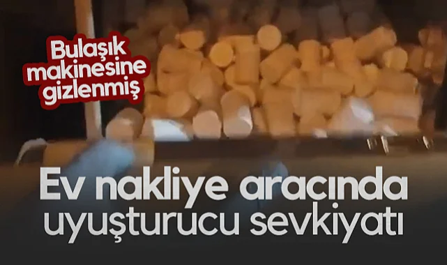 Samsun'da Ev Nakliye Aracında Uyuşturucu Sevkiyatı