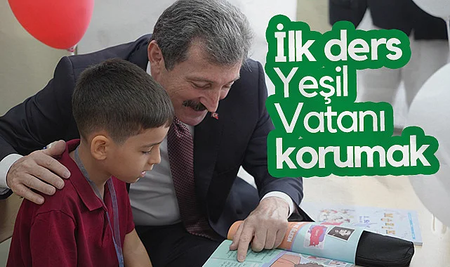 Samsun'da Okullar Açıldı! İlk Ders Yeşil Vatanı Korumak