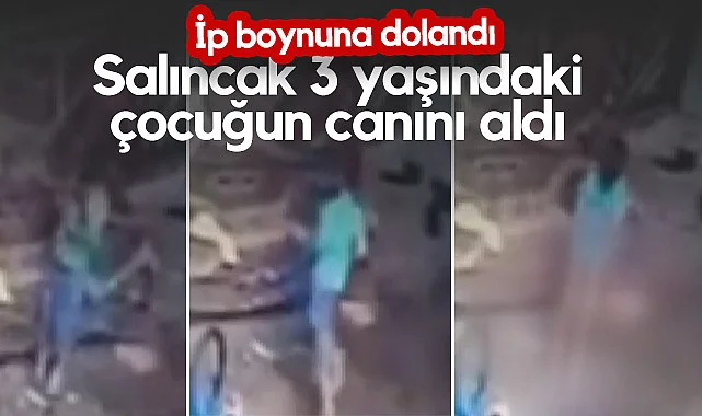 Samsun'da Salıncak Faciası: 3 Yaşında Çocuk Hayatını Kaybetti