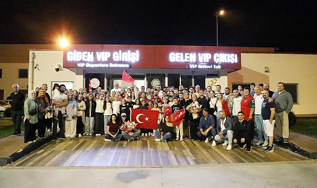 Samsunlu Avrupa Şampiyonuna Coşkulu Karşılama