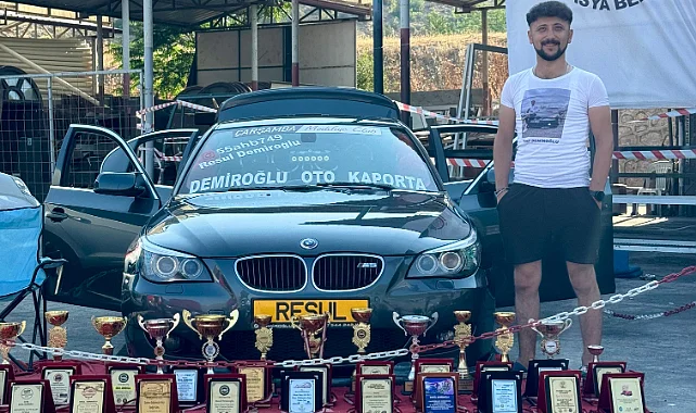 Samsunlu Ustanın Modifiyeli Aracı Ödüllere Doymuyor