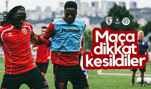 Samsunspor, Antalyaspor Maçı Hazırlıklarını Sürdürüyor