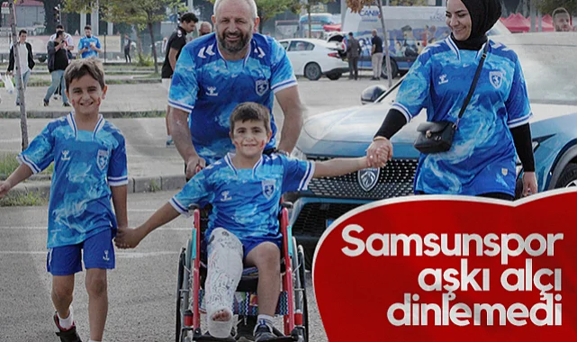 Samsunspor Aşkı Alçı Dinlemedi