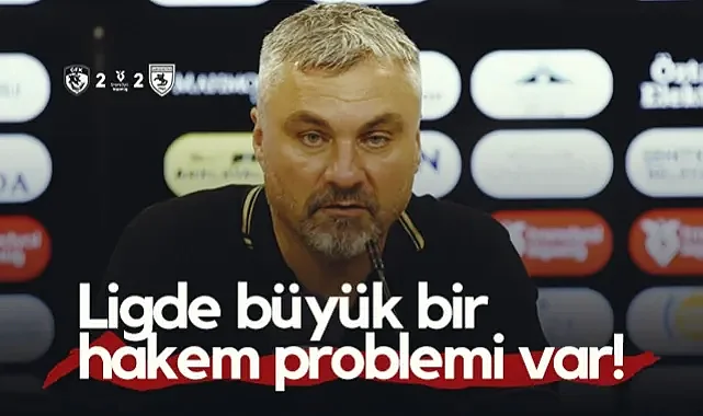 Samsunspor'da Reis İsyan Etti: Ligde Büyük Bir Hakem Problemi Var!