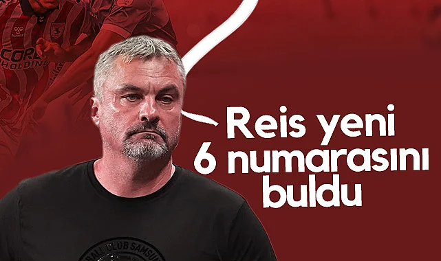 Samsunspor'da Thomas Reis Yeni 6 Numarasını Buldu