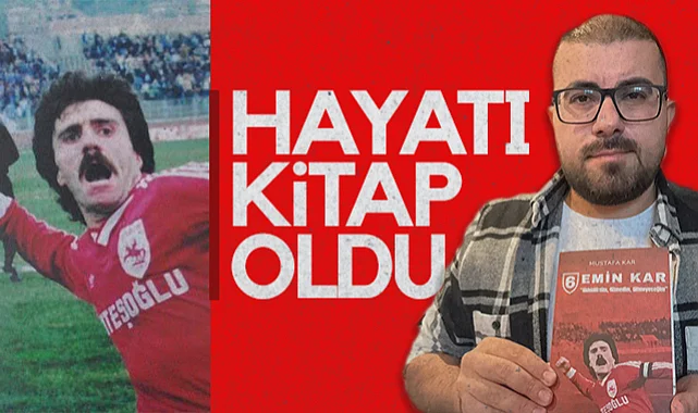 Samsunspor Efsanesi Emin Kar'ın Hayatı Kitap Oldu