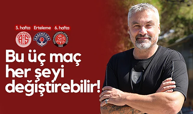 Samsunspor'da Kritik Viraj: Bu Üç Maç Her Şeyi Değiştirebilir!