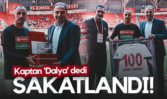 Samsunspor Kaptanı Zeki Yavru'nun Şanssız Günü! Dalya Dedi, Sakatlandı