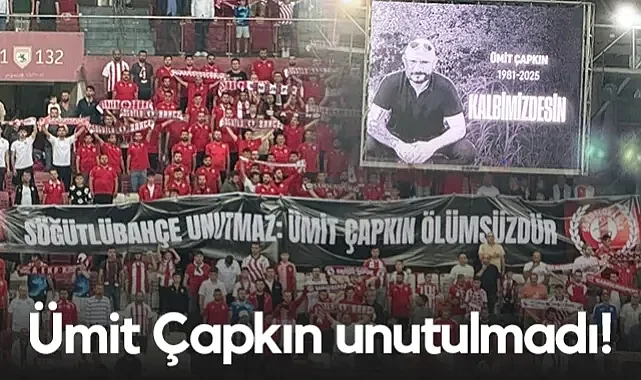 Samsunspor-Kasımpaşa Maçında Ümit Çapkın Unutulmadı