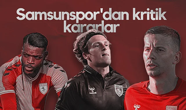Samsunspor'dan Kritik Ntcham, Holse ve Satka Kararı