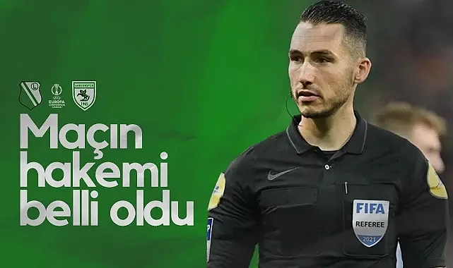 Samsunspor-Legia Varşova Maçının Hakemi Belli Oldu