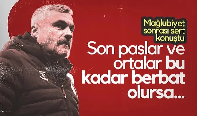 Samsunspor'da Reis Mağlubiyet Sonrası Sert Konuştu: Son Paslar Ve Ortalar Bu Kadar Berbat Olursa...
