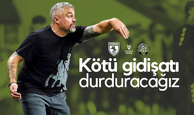 Samsunspor'da Reis'ten Karagümrük Maçı Öncesi Açıklama: Kötü Gidişatı Durduracağız!