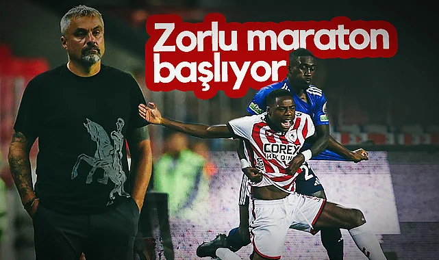 Samsunspor'u 15 Günde Zorlu Maraton Bekliyor