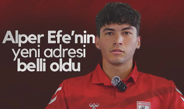 Samsunspor'un Genç Oyuncusu Alper Efe Pazar'ın Yeni Adresi Belli Oldu