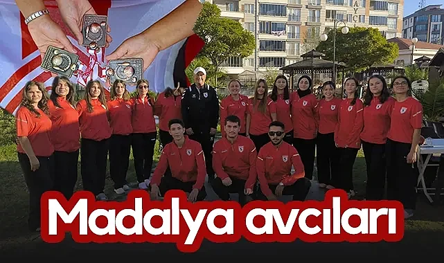 Samsunspor’un Madalya Avcıları