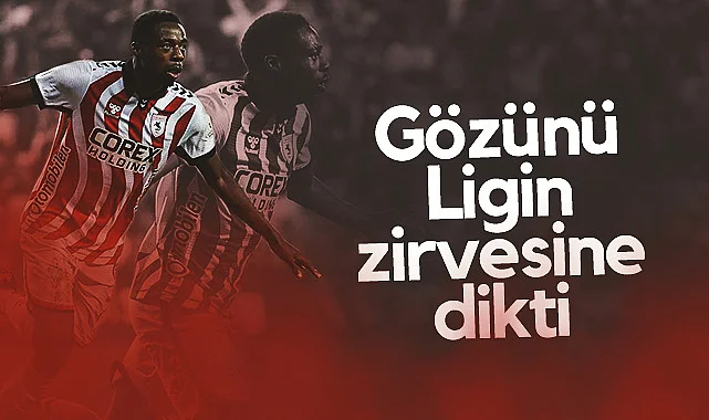 Samsunspor'un Yıldızı Musaba Gözünü Süper Lig'in Zirvesine Dikti