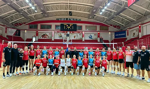 Samsunspor Voleybol, Sezon Öncesi Hazırlık Maçında Sahaya Çıktı