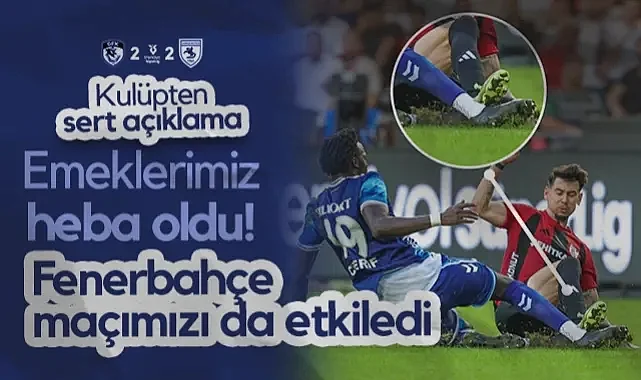 Samsunspor'dan Gaziantep FK Maçı Sonrası Sert Açıklamalar: Fenerbahçe Maçımızı da Etkiledi...