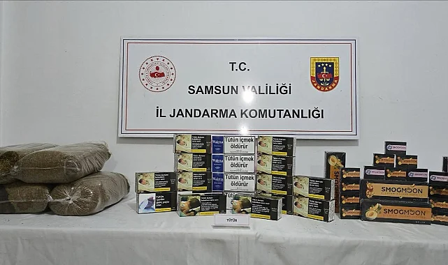 Tekkeköy’de Jandarmadan Kaçakçılık Operasyonu