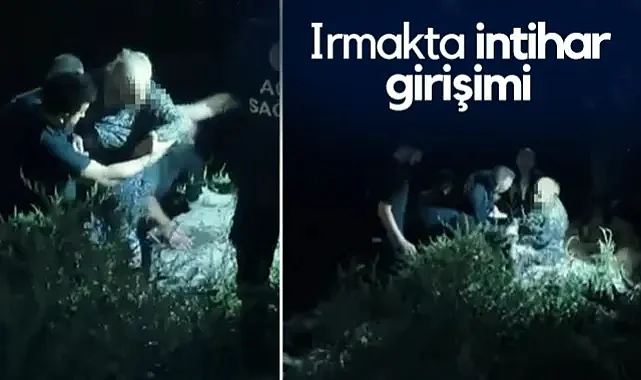 Terme'de Bunalıma Giren Kadın Irmağa Atladı, Ekipler Seferber Oldu