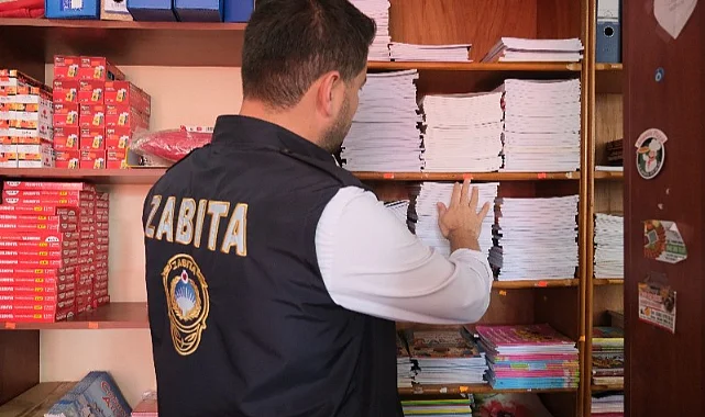 Terme'de Okul Alışverişi Denetimi: Fiyat Etiketleri Mercek Altında
