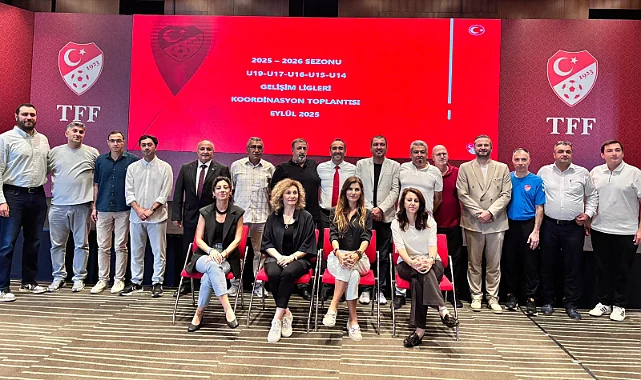 TFF'de Gelişim Ligleri Koordinasyon Toplantısı Yapıldı