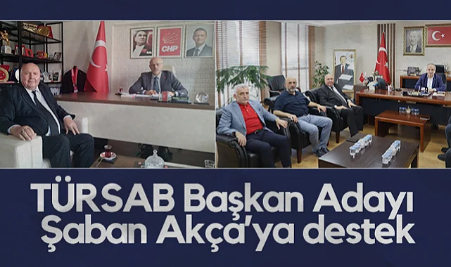 TÜRSAB Başkan Adayı Şaban Akça’ya Destek