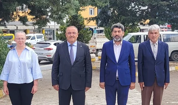 Vezirköprü’ye Atanan Şube Müdürleri Görevine Başladı
