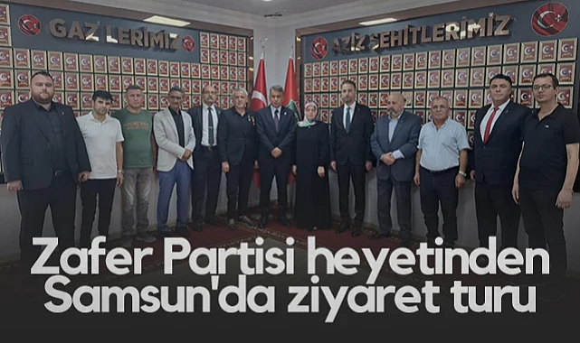 Zafer Partisi Heyetinden Samsun'da Ziyaret Turu