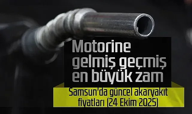 Akaryakıt Fiyatlarında Son Durum: Motorine Zam Geliyor Mu? (24 Ekim 2025)