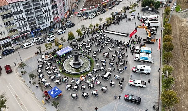 Alaçam Belediyesi Araç Filosunu Güçlendirdi: 10 Yeni Araç
