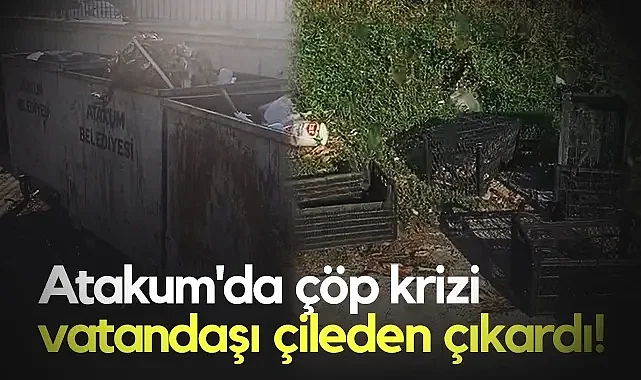 Atakum'da Çöp Krizi Vatandaşı Çileden Çıkardı