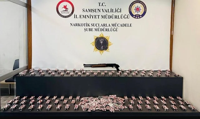Atakum’da Düzenlenen Operasyonda Binlerce Sentetik Ecza Yakalandı