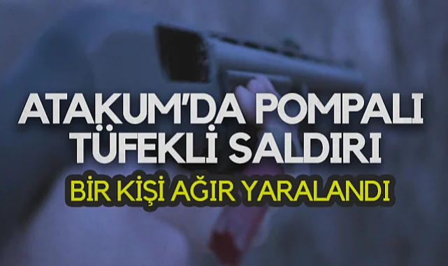 Atakum'da Pompalı Tüfekli Saldırı: Bir Kişi Ağır Yaralandı