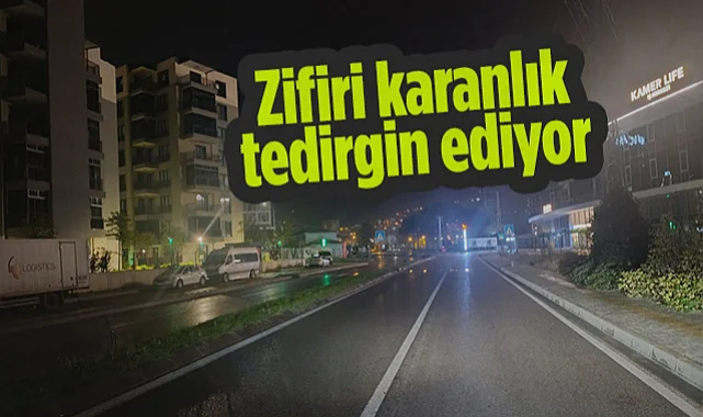 Canik Ali Rıza Bey Bulvarı'nda Zifiri Karanlık: Vatandaş Tedirgin