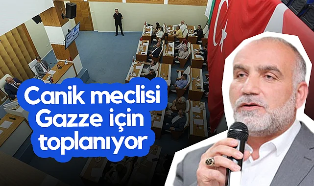 Canik Belediye Meclisi 7 Ekim'de Gazze ve Sumud Filosu İçin Özel Oturum Yapıyor