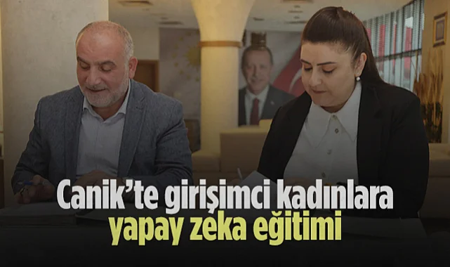 Canik'te Girişimci Kadınlara Yapay Zeka Eğitimi