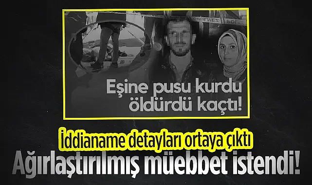 Canik'teki Cinayette İddianame Detayları Ortaya Çıktı! Katil Zanlısı Eşe Ağırlaştırılmış Müebbet Talebi
