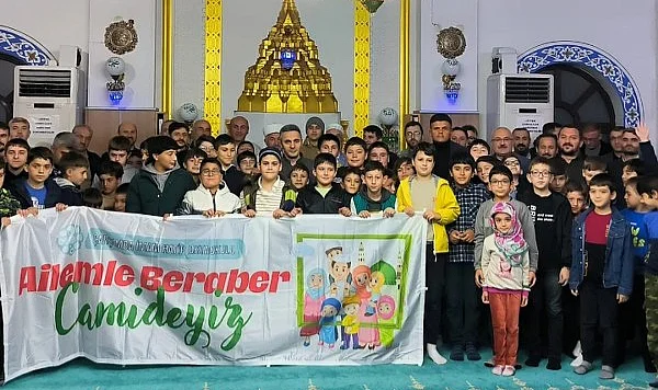 Çarşamba'da Ailemle Camideyim Etkinliği