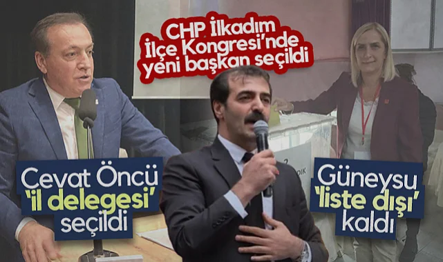 CHP İlkadım İlçe Kongresi'nde Yeni Başkan Seçildi: Nazan Güneysu Liste Dışı Kaldı, Cevat Öncü İl Delegesi Seçildi