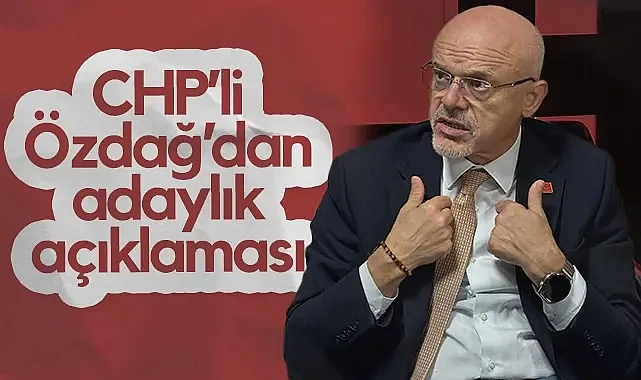 CHP Samsun İl Başkanı Özdağ'dan Adaylık Açıklaması
